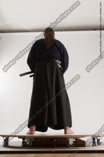 standing samurai with sword yasuke 10c